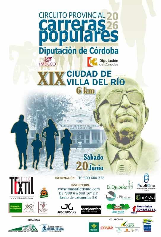 XIX Carrera Popular Urbana “Ciudad de Villa del Río”